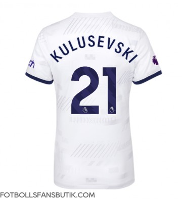 Tottenham Hotspur Dejan Kulusevski #21 Replika Hemmatröja Damer 2023-24 Kortärmad